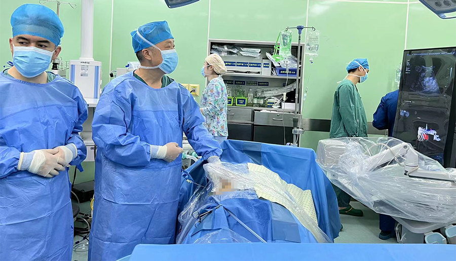 卡本VENUS助解放军东部战区总医院葛京平主任团队踏上精准诊疗新台阶